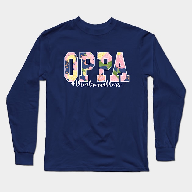 OPPA! Floral Long Sleeve T-Shirt by On Pitch Performing Arts